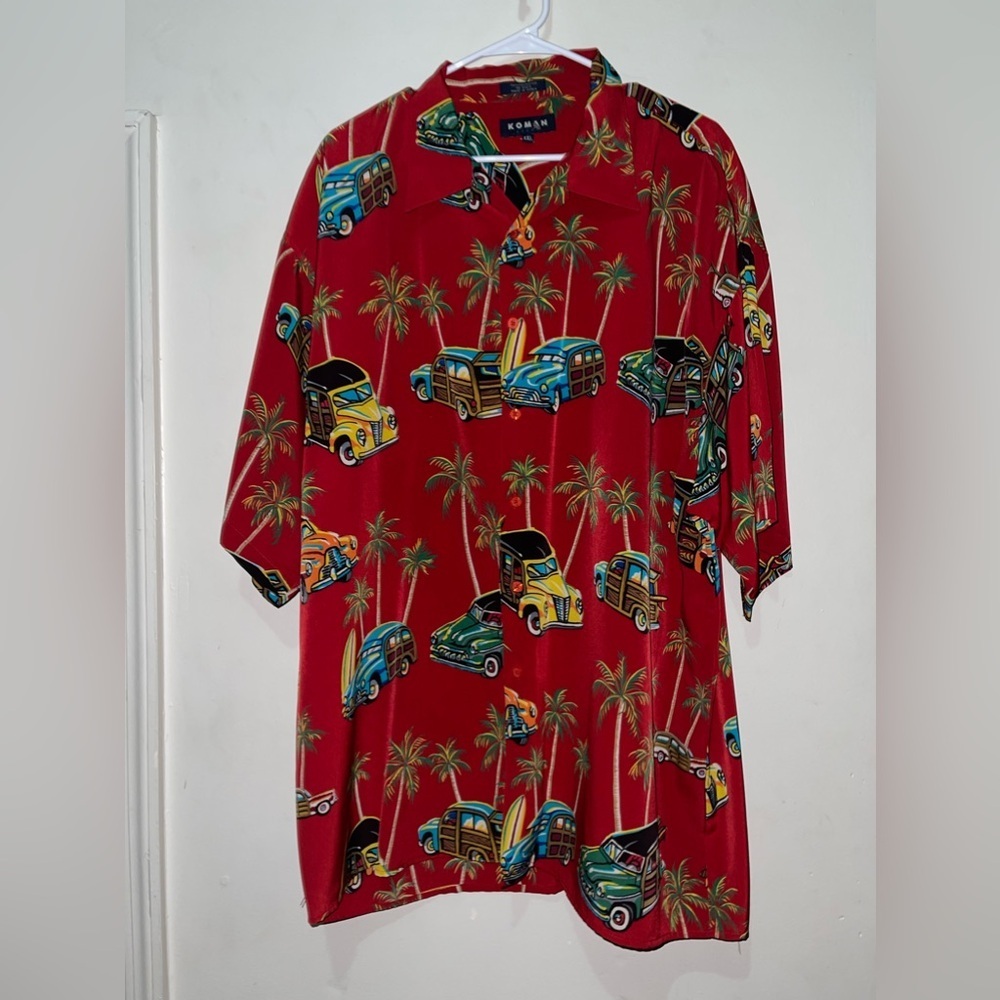 Vintage GEM: Extremely Vintage Komans Graphic Printed Shirt